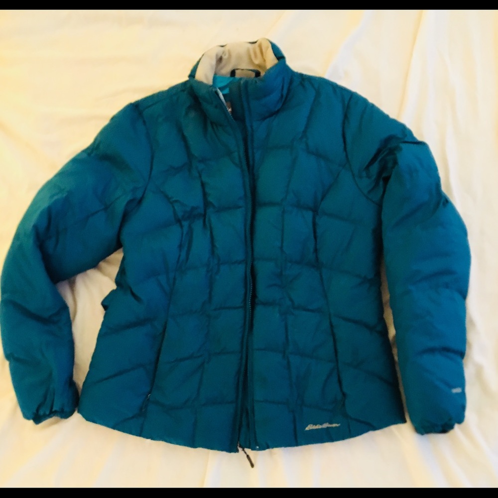 Eddie Bauer women’s 650 Down jacket (M-teal)